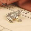 Copper Frog Statue Reusable Practical Retro Frog Statue Tea Pet Craft