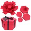 Hex Explosion Box DIY Photo Album Scrapbook Bomb Box Birthday Gift Xmas Surprise