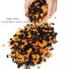 15 G Mixed Witch Ghost Bat Pumpkin Star Confetti Glitter Crafts Paillettes Scrapbook Accessories DIY Halloween Party Decoration