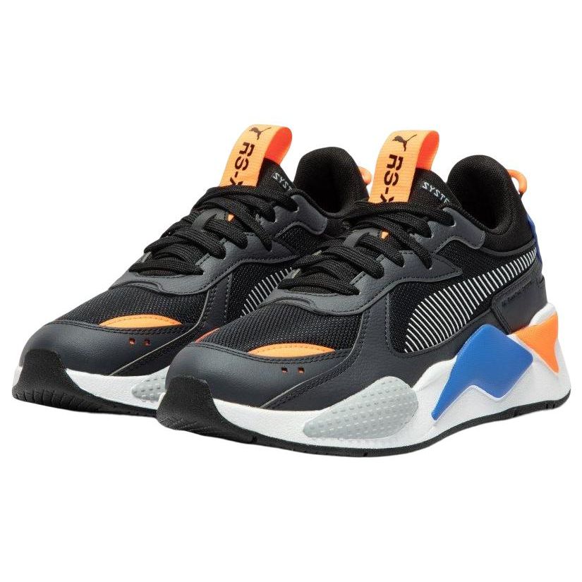 Puma RS-X Geek - Black Strong Grey Blue Unisex Sneakers 391174-04