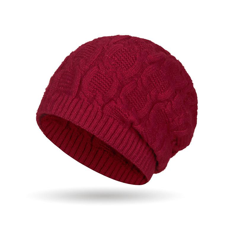 Autumn Winter Outdoor Sports Wool Cap Men Women Ear Protection Knitted Cap