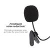 New Clip-on Lapel Lavalier Microphone 3.5mm Jack For Recording PCrding PC