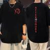 Singer The Weeknd Album After Hours Print T Shirt Summer Trend Hip Hop Short Sleeve T-shirt Unisex Street Fashion Loose T-shirts