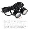 1pair Motorcycle Flash Strobe Eagle Eye Motorcycle Daytime Running Light Fog Lamp Headlight Moto Accessories