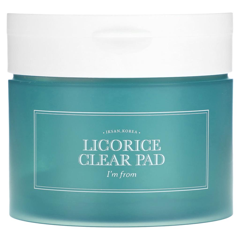 I'M FROM Licorice Clear Pads, 60 Sheets, 200ml (6.76fl Oz)