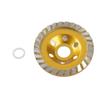 100mm*4.5mm Diamond Segment Grinding Wheel Disc 6 Holes For Marble Concrete Stone