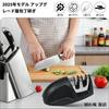 Sediven Knife Sharpener, Stainless Steel, Lightweight, Compact, Restores Sharpness, Compatible with Double-Edged Knives