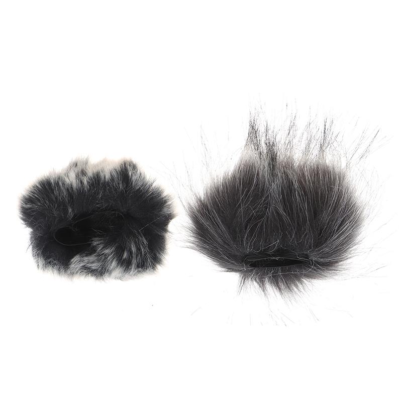 Furry Windscreen Muff Cover Foam Microphone Windproof Cover For Zoom H1 H1N