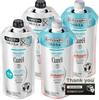 Curel Shampoo and Conditioner Refill Set (340ml X 2 + 340ml X 2) Unscented with Original Thank You Card