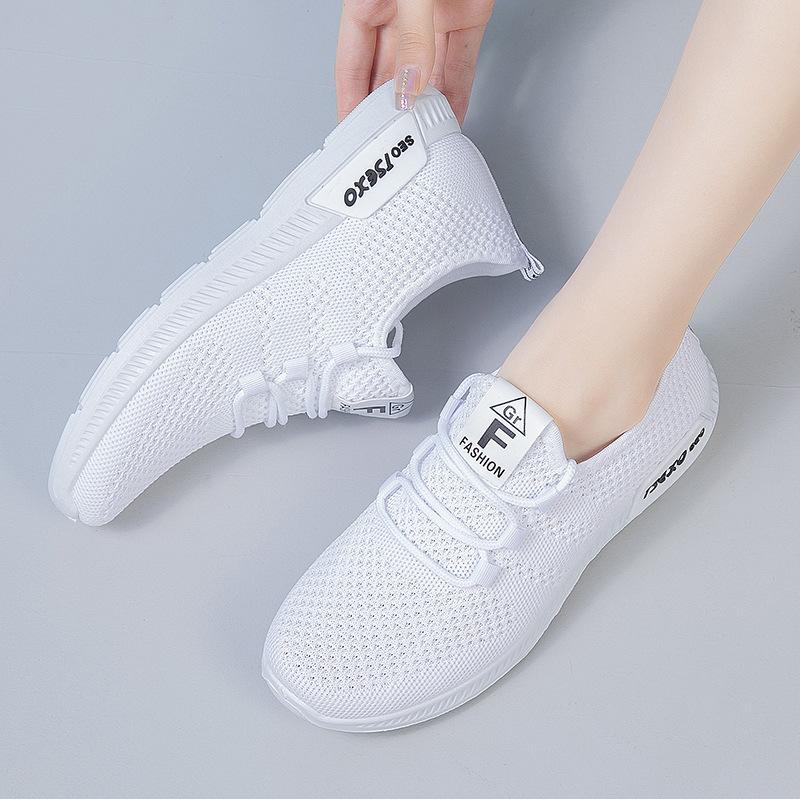 Shoes Women's 2025 Summer New Foreign Trade Women's Shoes Breathable Women's Casual Shoes Sports Shoes Women
