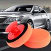 Car Waxing Polish Sponge Applicator Foam Vechile Waxing Polishing Pads with Grip Handle For Auto Detailing Cleaning Tools