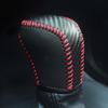 Leather Shift Knob Cover Non-Slip Car Interior Accessories Car Shift Handle Cover for Car