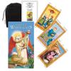 Kancharo Tarot Cards 78 Pieces Tarot Fortune Telling of White Japanese Tarot Cards Basic Instructions Pouch Included [Tarot Cats] & (Genuine Product)