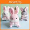 Plush Bunny Delightful Pendant Soft Rabbit Keychain For Bags And Car Accessories