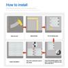 Waterproof Self Adhesive Tile Wall Stickers Oil-proof Stove Sticker