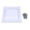 Door Dryer Vent Cover Plastic Sealed Outdoor Dryer Exhaust Vent Cover with 4 Screws for 4.1 Inc