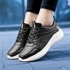 Women's Autumn Spring New Waterproof Leather Surface Soft Sole Casual Sports Shoes Women's Shoes Sports Light and Comfortable Running Shoes