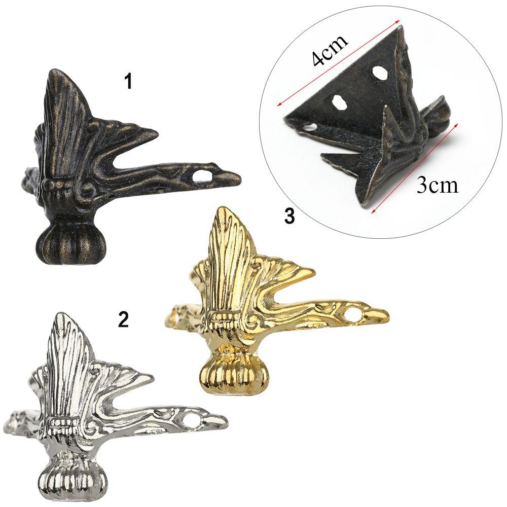 Embellishments DIY Metal Case Vintage Box Decor Corner Protector Corner Brackets Antique Bronze
