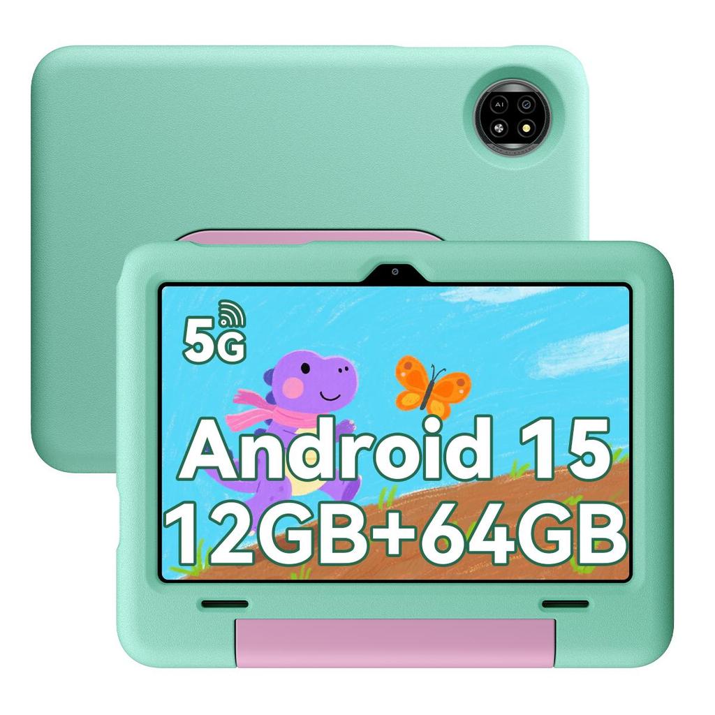 Blackview Tab 20 Kids Tablet Android 15 10.1inch 4GB RAM 64GB ROM 6600mAh Battery Tablets