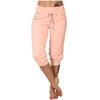 Pants For Women Casual Summer Drawstring Elastic Waist Pant With Pockets