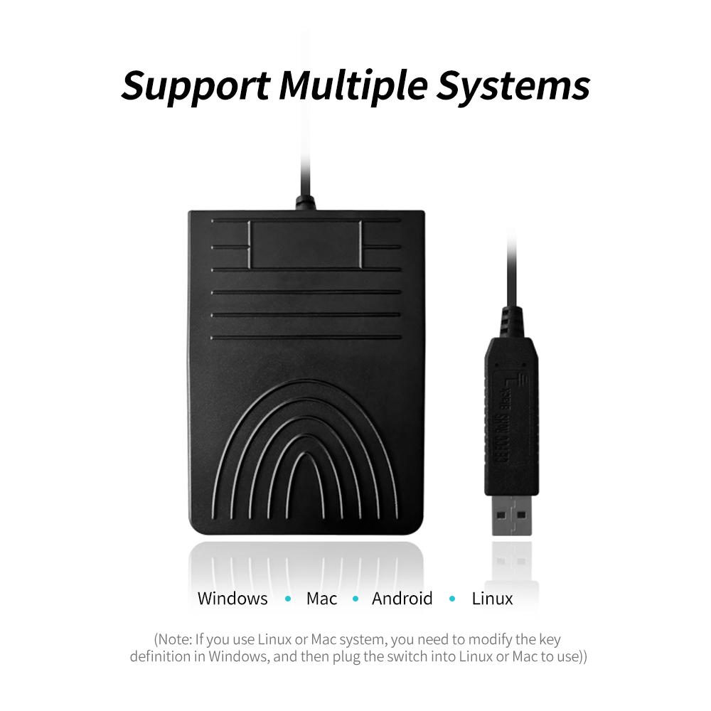 USB Foot Switch Multifunctional Customized Foot Pedal Action Pedal for Medical Image Acquisition