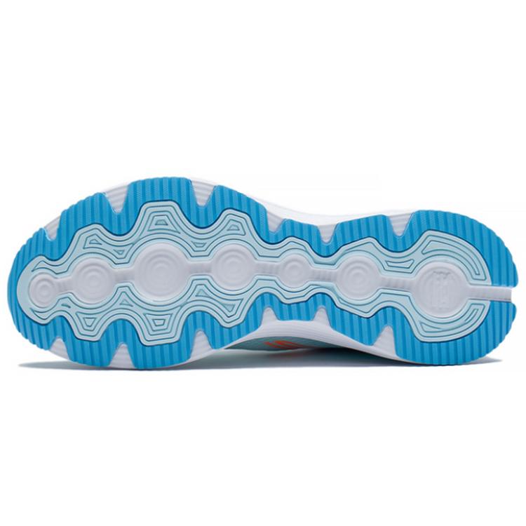 New LiNing YueYing 1.0 Breathable Low Top Running Shoes Women's Blue White ARHS028-4