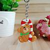 Christmas Keychain Christmas Decoration Santa Claus Elk Snowman Keychain New Year Decoration 2021 Children's Gift Key Ring Chris