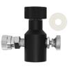 CO2 Refill Adapter Connector for Soda Machime ASA Release Valve with 8mm Female Quick Disconnect