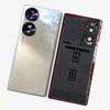 Rear Battery Cover Housing Door For Honor 70 Back Cover Chassis Camera Lens + Adhesive Smartphone Repair Parts