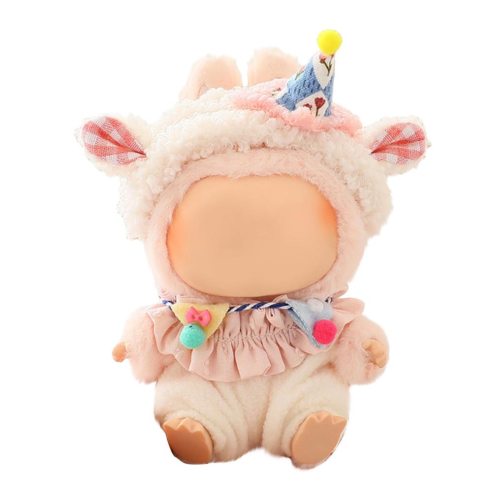 Costume 6.69 Inch Plush Toy Costume High Quality 17cm Doll Replacement Costume Fashion Doll Costume Doll Not Included