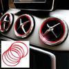 Air Condition Air Vent Outlet Ring Cover Trim Decoration For Mercedes-Benz CLA GLA A Class C117 W242 W246 A180 B160 Accessories