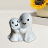 Hugging Figurine Home Tabletop Ghost Decoration Ghosts Mantel Office Desk Shelf