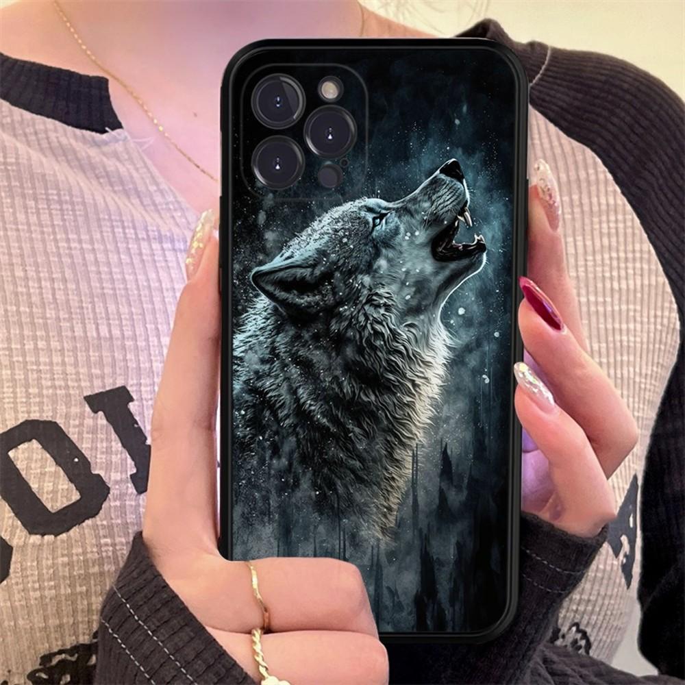 The Wolf Phone Case For iPhone Samsung Galaxy Redmi Xiaomi Oppo OnePlus Note S A 7 8 9 10 11 12 13 14 20 21 22 23 53 54 Pro Max Plus Ultra TPU Soft