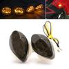 2Pcs DC 12V Motorcycle LED Turn Signal Light Motor Indicator Light Lamp Fit for Kawasaki Suzuki Yamaha Honda