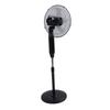 Solar Stand Fan 16in 2 Use Rechargeable Electric Oscillating Fan for Household Outdoor