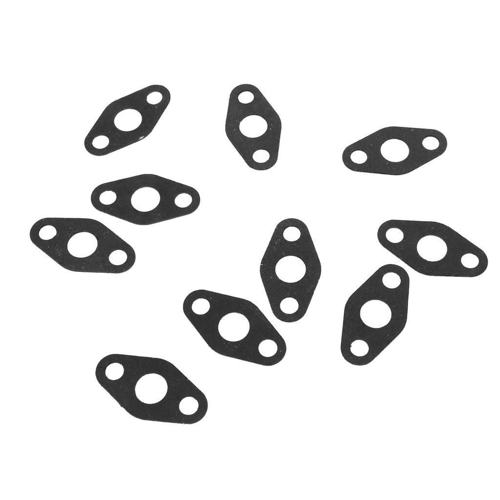 20 Pcs Turbo Oil Drain Gasket Turbocharger Oil Return Feed Flange Gasket Set for T3 T4 Turbocharge Gasket Paper