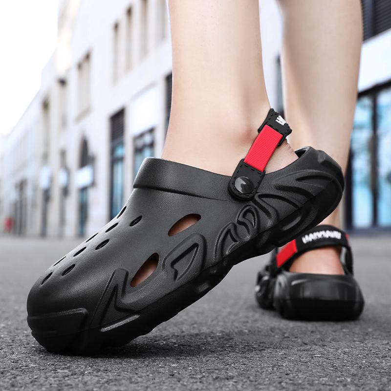 Sandals Shoes for Men Men's Slippers Wear-resistant Ventilate Soft and Comfortable Non-slip Platform Shoes Indoor and Outdoor