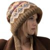 Winter Women Hat Knitted Woolen Liner Hat Thick Warm
