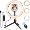 Led Ring Light, Tripod, Ring Light with Bluetooth Remote Control Tripod, Adjustable LED
