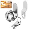 Camper Push Lock 30mm RV Caravan Boat Motor Car Home Cabinet Drawer Latch Button Locks For Furniture Hardware Accessories