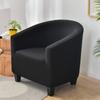 Solid Color Spandex Sofa Cover Relax Stretch Single Seater Club Couch Slipcover for Living Room Elastic Armchair Protector Cover