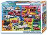 [Made In Japan] Beverly 80-Piece Jigsaw Puzzle: Various Tomica Cars Running Through Town (26 X 38 Cm) 80-042