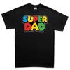 Plus Size Super Dad Men T Shirts Short Sleeves Mario Luigi Father Day Gift For Dad Sofspun Hipster Cool Tops Tee