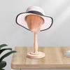 Wooden Mannequin Head Stand for Hats Caps Wig Holder Multipurpose Detachable Wood