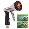 Heavy Duty Hose Nozzle 9 Adjustable Spray Patterns Hose Sprayer Handheld Hose Nozzle Spray Slip Resistant Water Sprayer for Cleaning Watering Pets