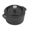 Dutch Oven Double Traditional Style Thickened Ergonomic Handle Insulation Cast Iron Cooking Pot