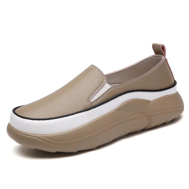 Women Shoes Flats Leather Sneakers Women 2024 Comfortable Female Casual Walking Footwear Fashion Large Size Loafers Shoes Women