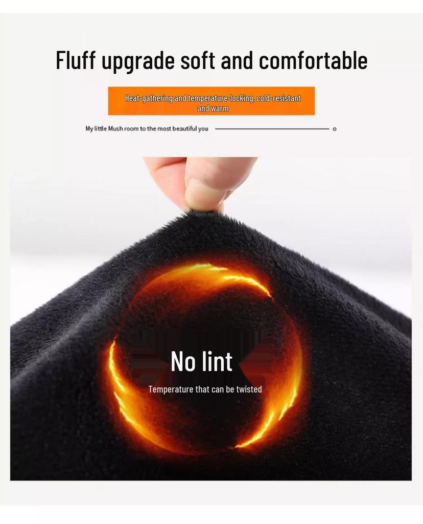 Women's Fleece-Lined Slim-Fit Wide-Leg Pants: High-Waisted, Sleek, and Stylish for Spring/Autumn