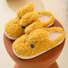 Slippers Women Wear Autumn and Winter New Indoor Home Cute Cartoon Sweet Plush Slippers