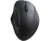 Elecom SHELLPHA Wireless 5 Medium Quiet Multi-Touch Mouse, Buttons, Size, Antibacterial, Design, Black, M-SH20MBSKXBK
